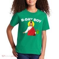 Happy Birthday Jesus! B-Day Boy Kids T-Shirt thumb 2