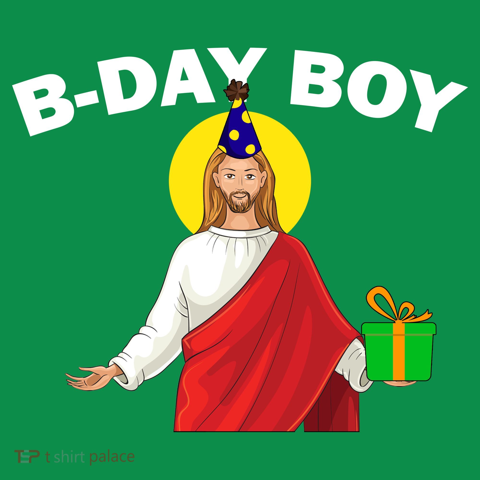 Happy Birthday Jesus! B-Day Boy Kids T-Shirt
