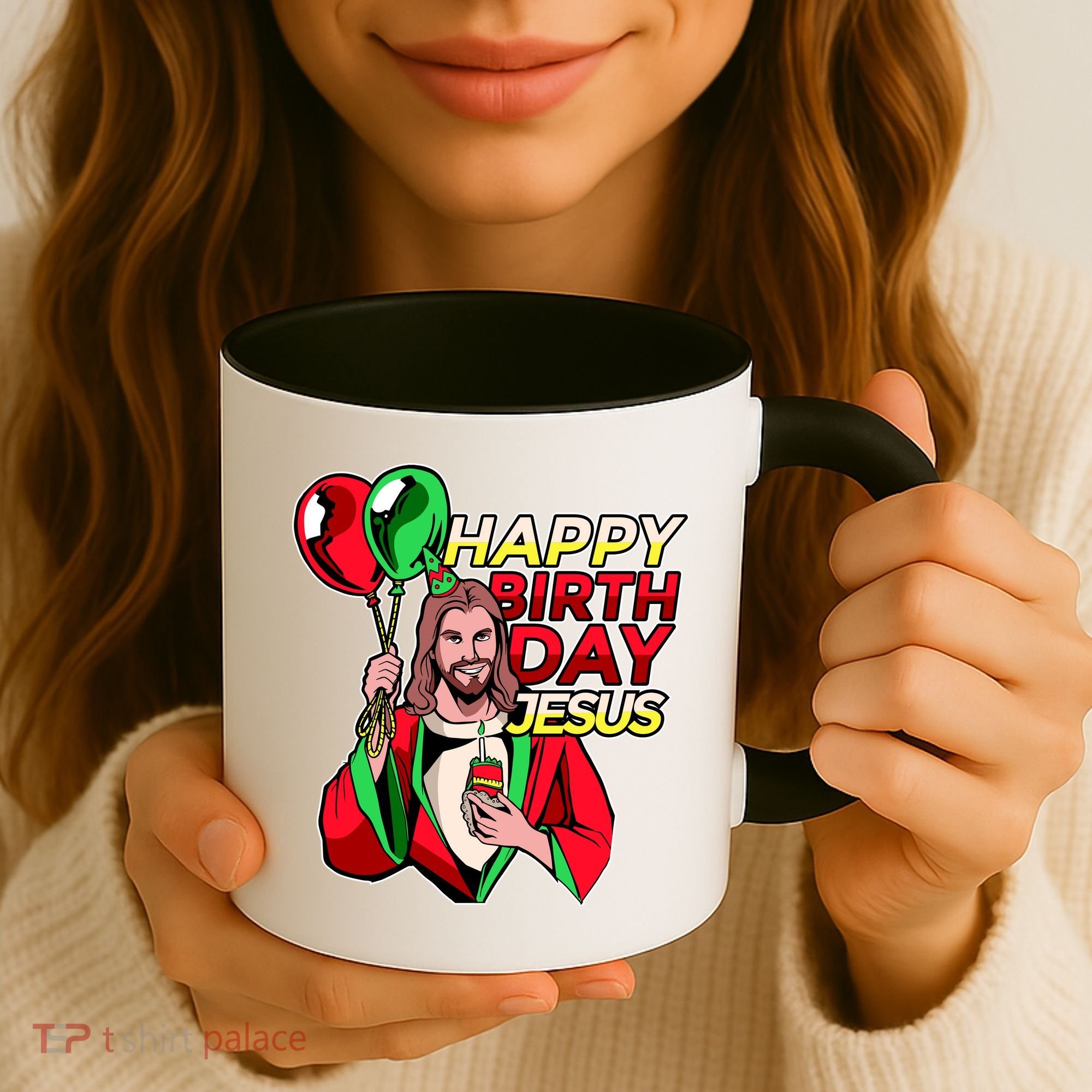 Happy Birthday Jesus Funny Christmas Birthday Boy Coffee Mug