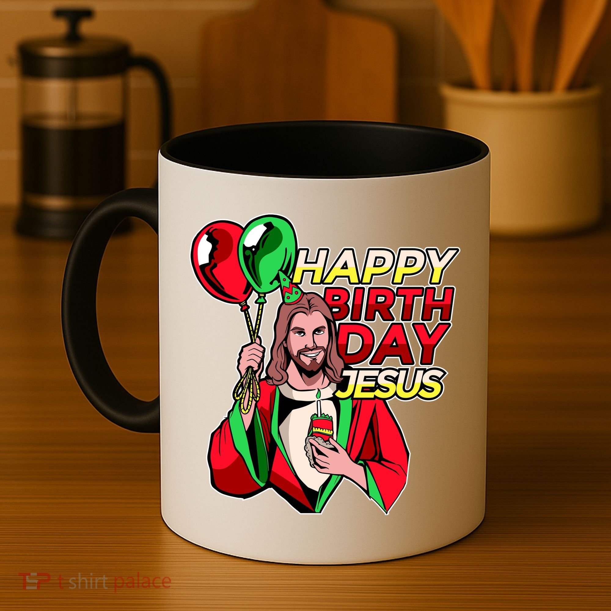 Happy Birthday Jesus Funny Christmas Birthday Boy Coffee Mug