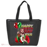 Happy Birthday Jesus Funny Christmas Birthday Boy Tote Bag thumb 0