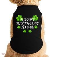 Happy Birthday To Me St. Patrick's Day Doggie Tank thumb 0