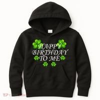 Happy Birthday To Me St. Patrick's Day Kids Hoodie thumb 0