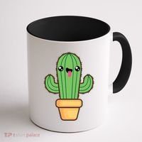 Happy Cactus Coffee Mug thumb 1