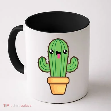 Happy Cactus Coffee Mug