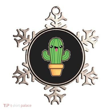 Happy Cactus Ornament
