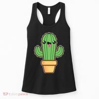 Happy Cactus Women's Tank Top thumb 0