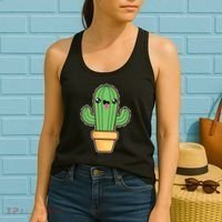 Happy Cactus Women's Tank Top thumb 2
