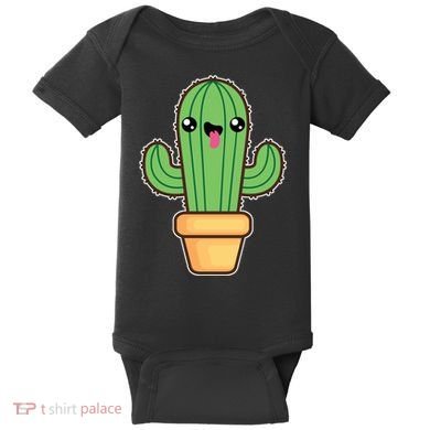 Happy Cactus Baby Bodysuit