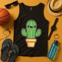 Happy Cactus Tank Top thumb 4