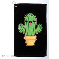 Happy Cactus Golf Towel thumb 0