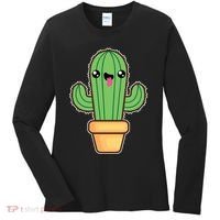 Happy Cactus Women's Long Sleeve Shirt thumb 0