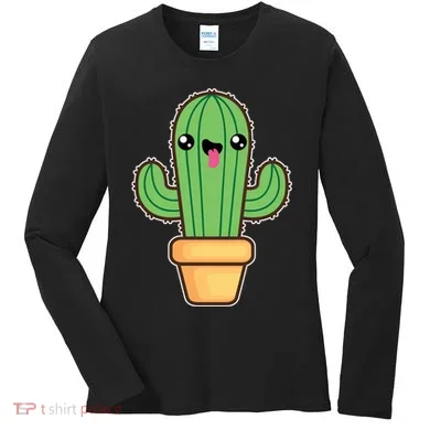 Happy Cactus Women's Long Sleeve Shirt