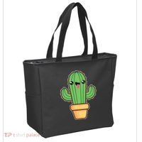 Happy Cactus Tote Bag thumb 2