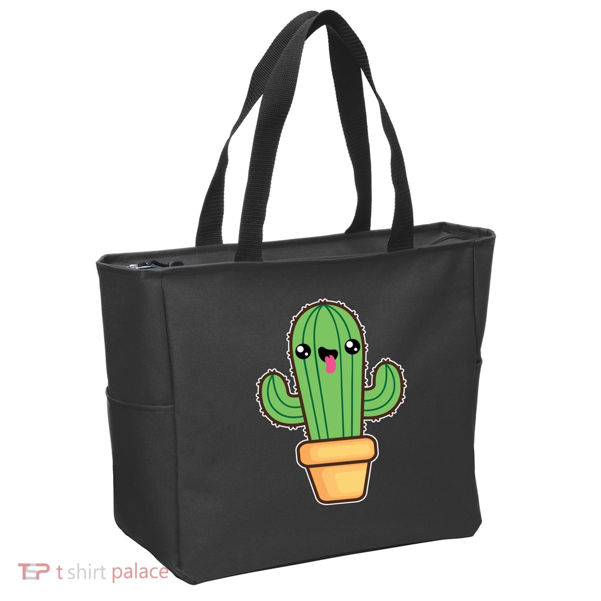 Happy Cactus Tote Bag