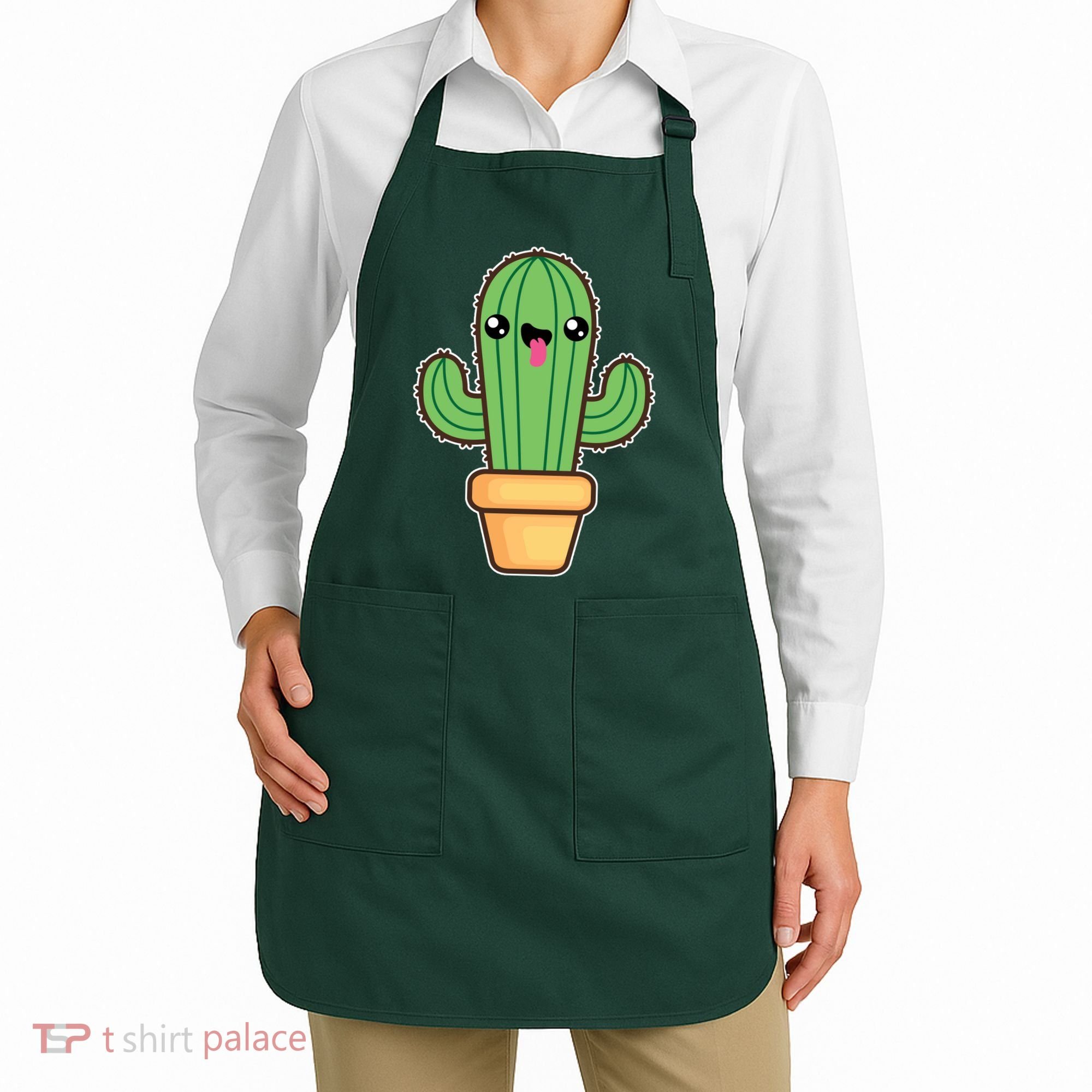 Happy Cactus Apron