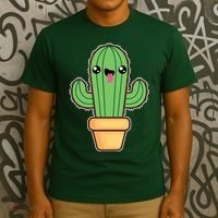 Happy Cactus T-Shirt thumb 3