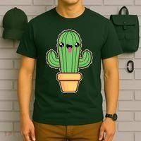 Happy Cactus T-Shirt thumb 6