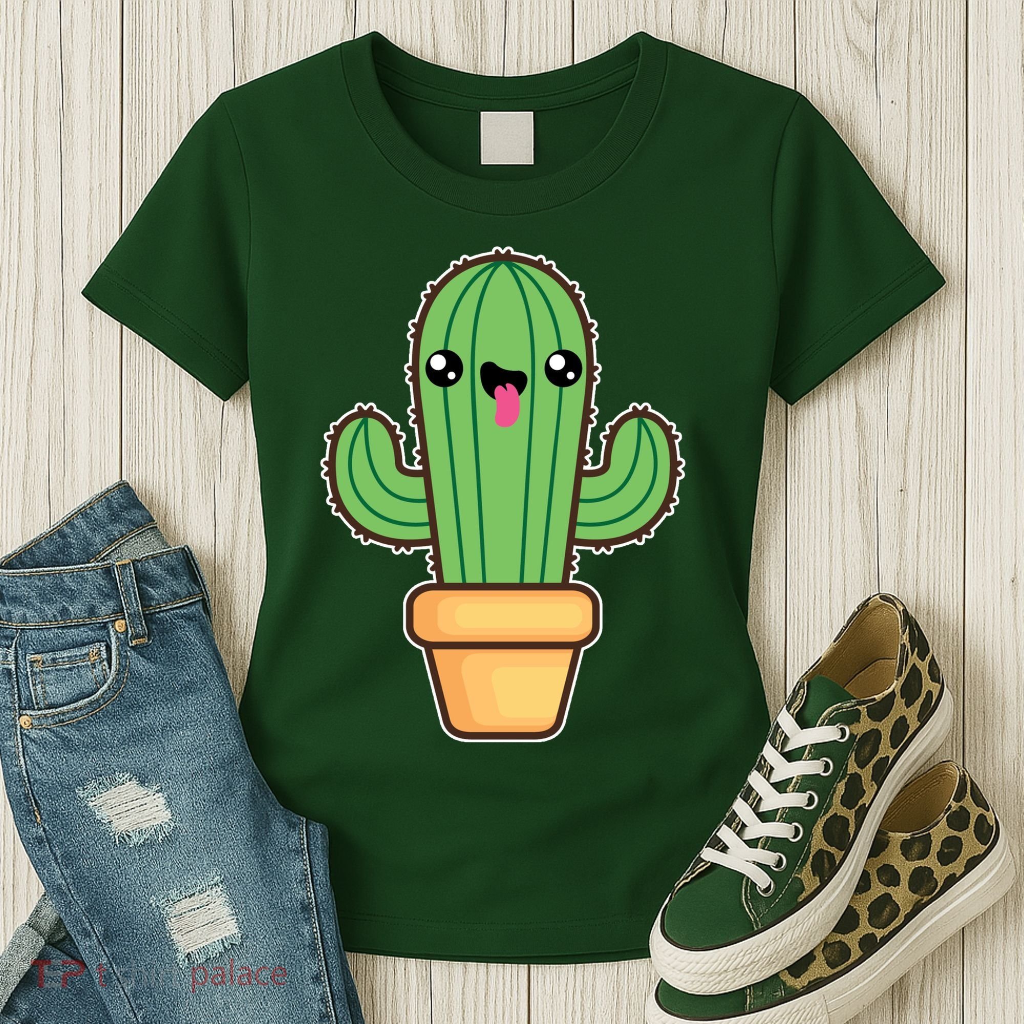 Happy Cactus Women's T-Shirt