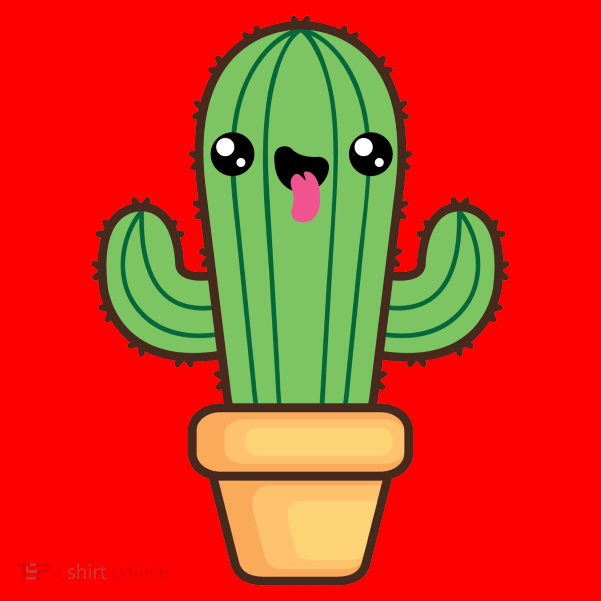Happy Cactus Santa Hat