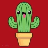 Happy Cactus Christmas Stocking thumb 1