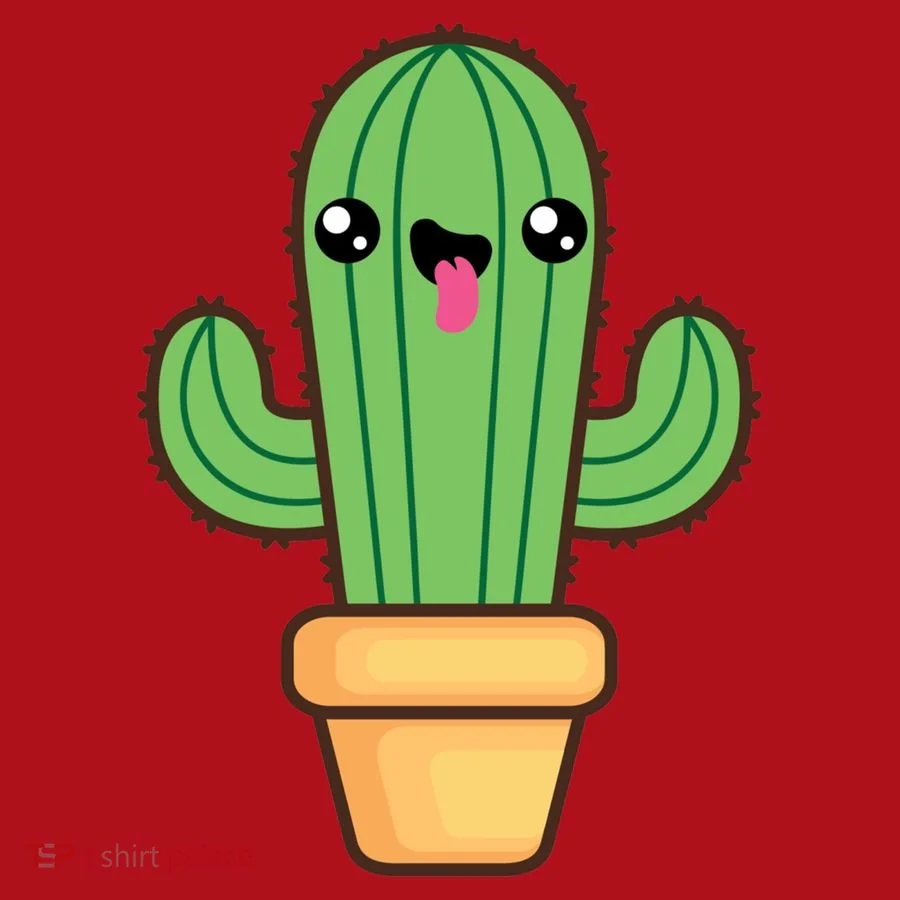 Happy Cactus Christmas Stocking