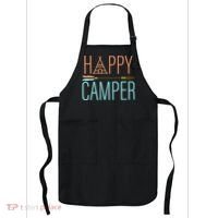 Happy Camper Funny Camping Apron thumb 0