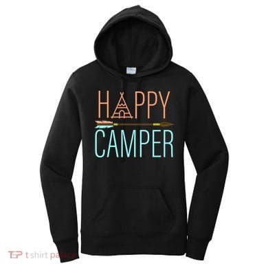 Happy Camper Funny Camping Women's Hoodie