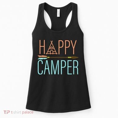 Happy Camper Funny Camping Women's Tank Top