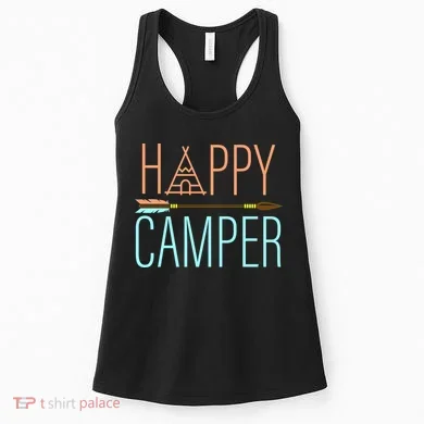 Happy Camper Funny Camping Women's Tank Top