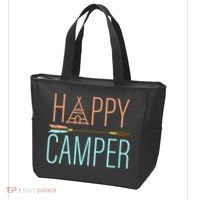 Happy Camper Funny Camping Tote Bag thumb 3