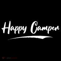 Happy Camper Funny Camping Meme Ornament thumb 1