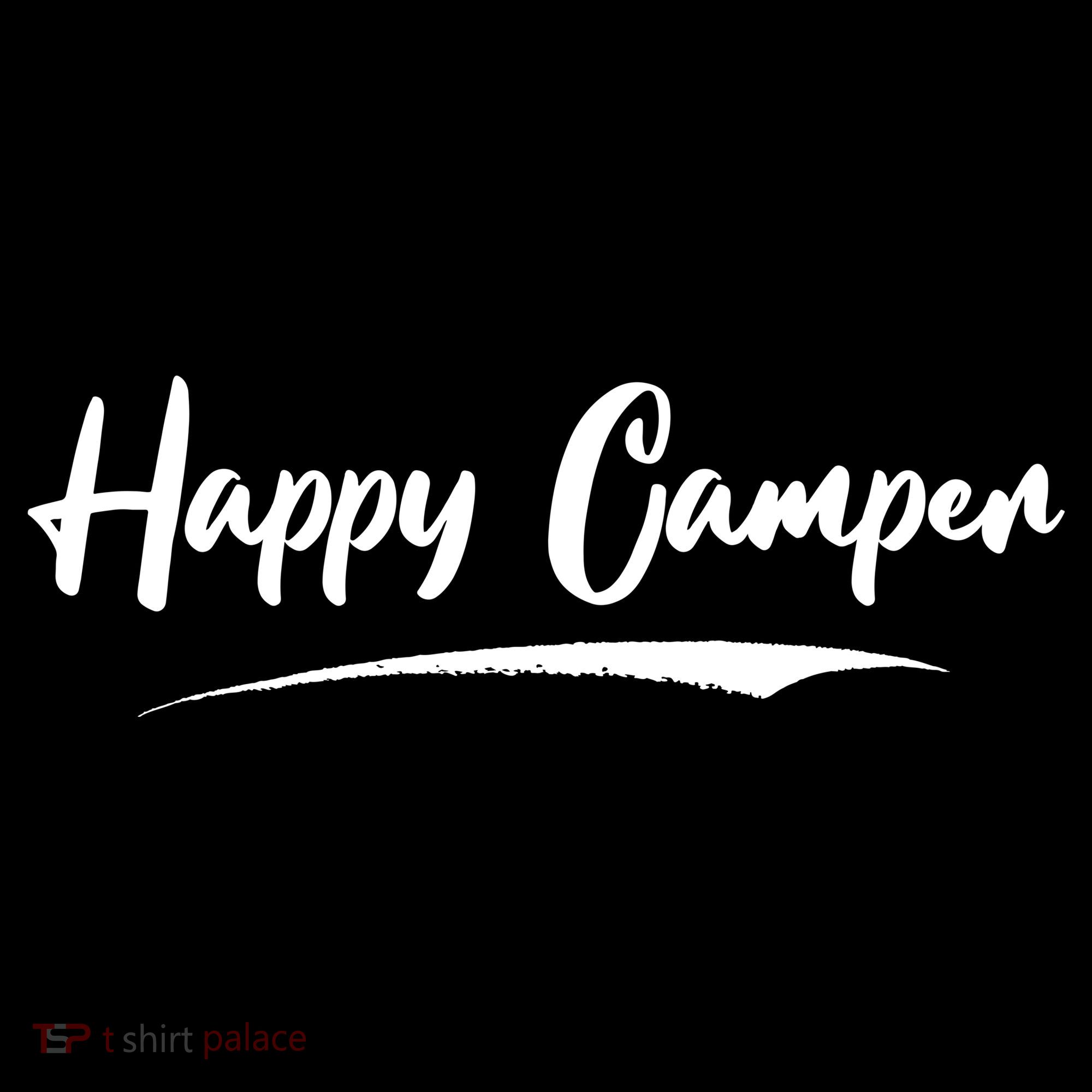 Happy Camper Funny Camping Meme Ornament