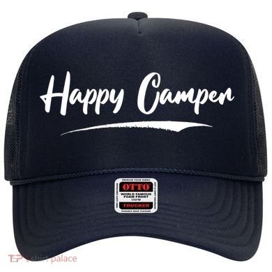 Happy Camper Funny Camping Meme Hat