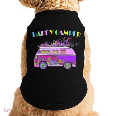 Happy Camper Hippie Van Doggie Tank
