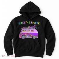 Happy Camper Hippie Van Hoodie thumb 0
