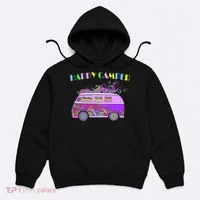 Happy Camper Hippie Van Hoodie thumb 0