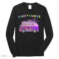 Happy Camper Hippie Van Long Sleeve Shirt thumb 0