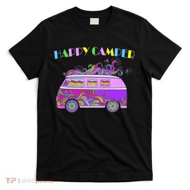 Happy Camper Hippie Van T-Shirt