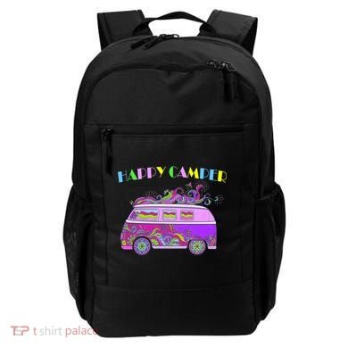 Happy Camper Hippie Van Backpack
