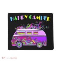 Happy Camper Hippie Van Mousepad thumb 0