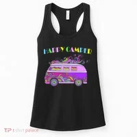 Happy Camper Hippie Van Women's Tank Top thumb 0
