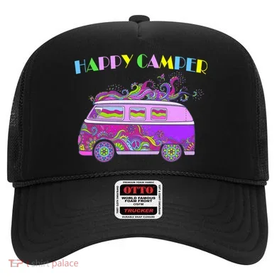 Happy Camper Hippie Van Hat