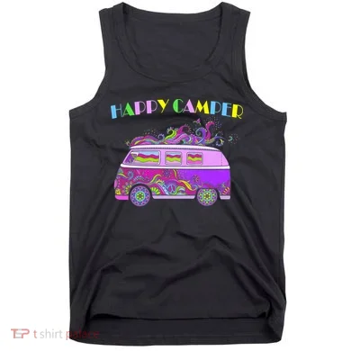 Happy Camper Hippie Van Tank Top