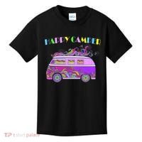 Happy Camper Hippie Van Kids T-Shirt thumb 0
