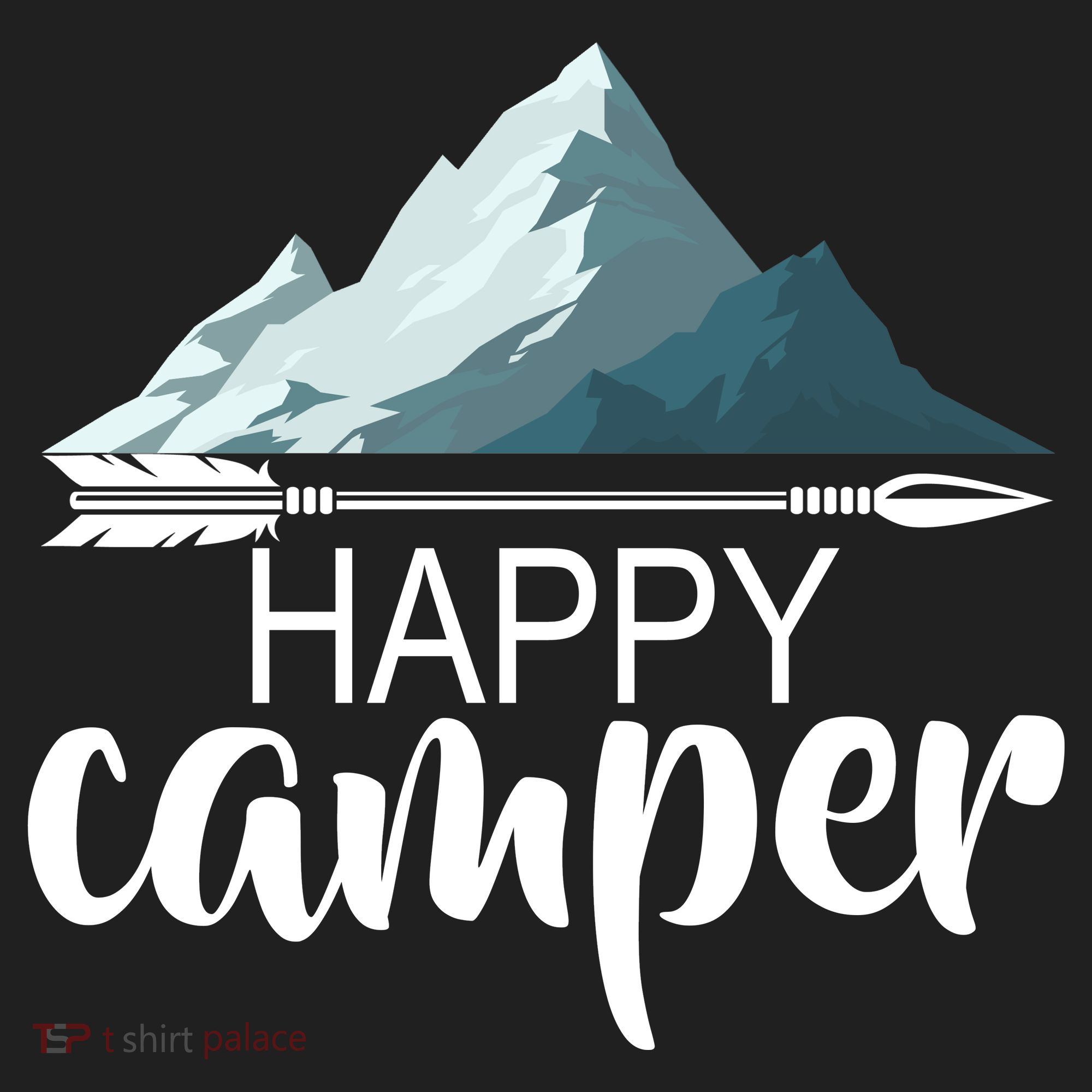 Happy Camper In The Mountains Women's Sweatshirt