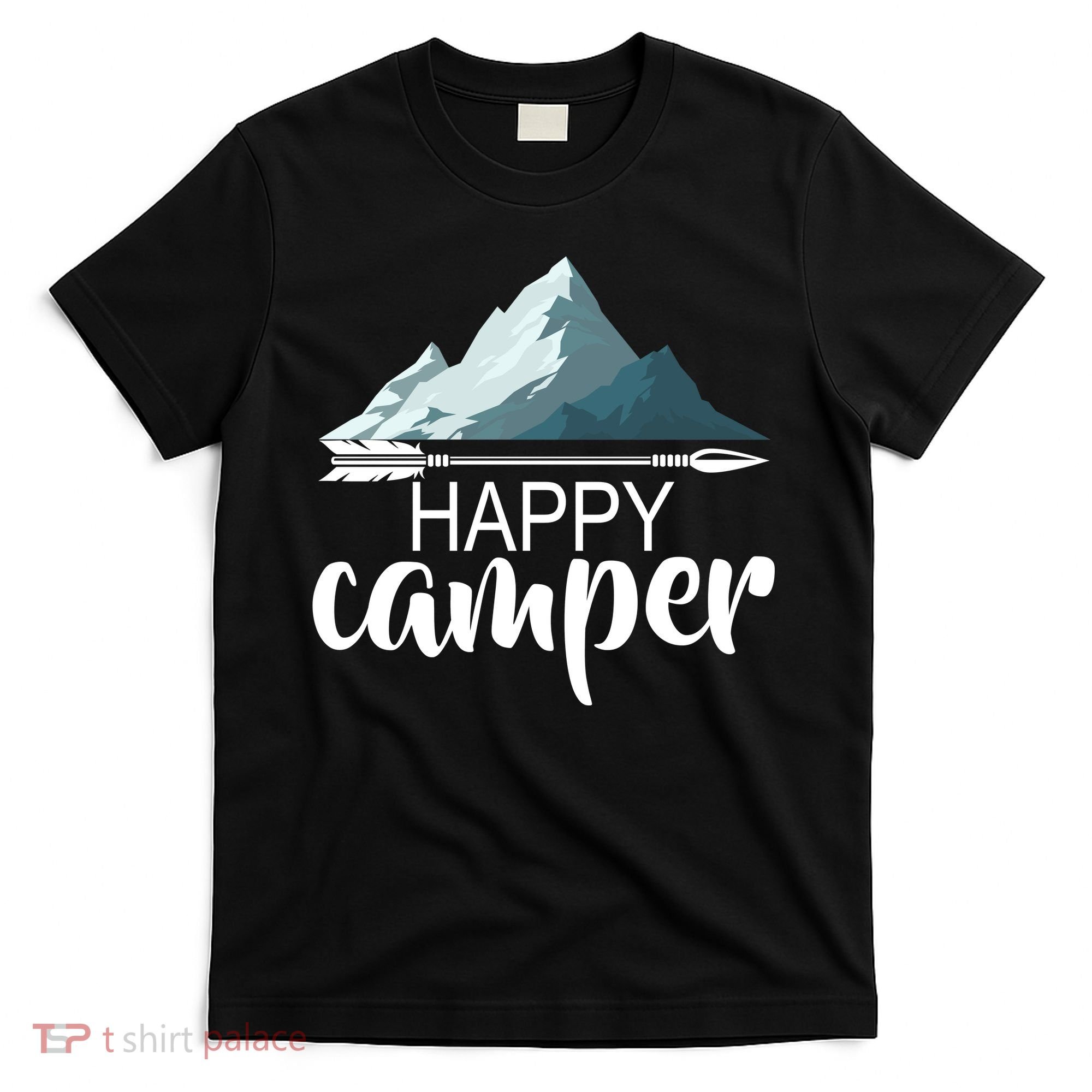 Happy Camper In The Mountains T-Shirt