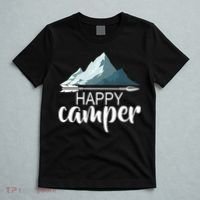 Happy Camper In The Mountains T-Shirt thumb 5