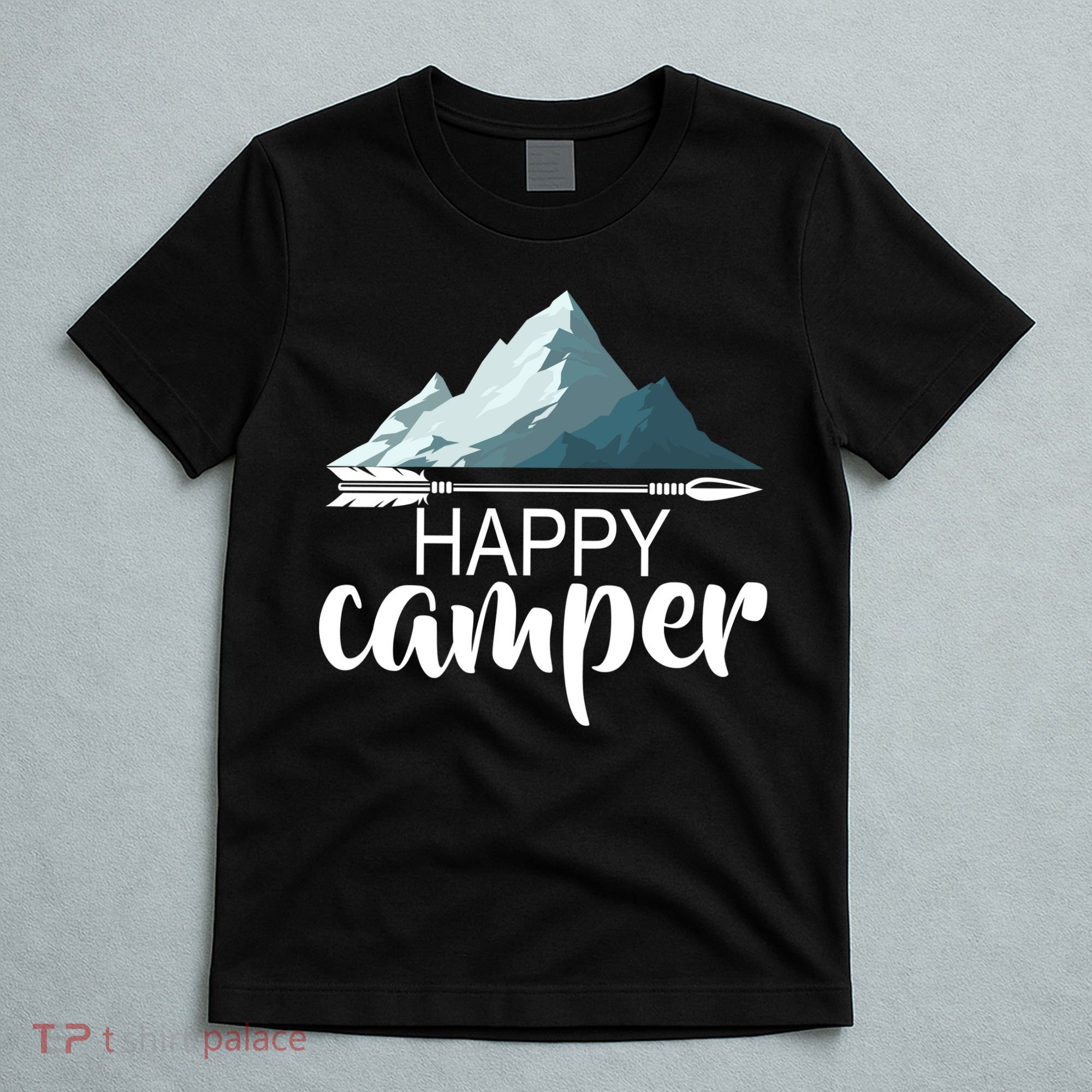 Happy Camper In The Mountains T-Shirt