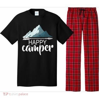 Happy Camper In The Mountains Pajama Set